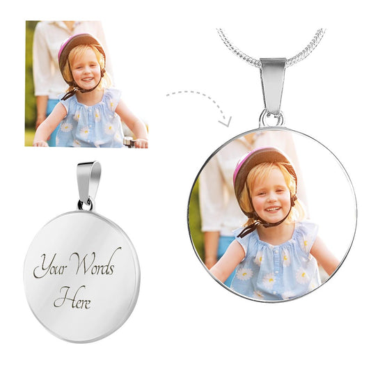 Personalized Keepsake  Necklace , with optional engraved gift, The perfect gift for grandchildren, a gift for a child, stocking stuffers, love gifts