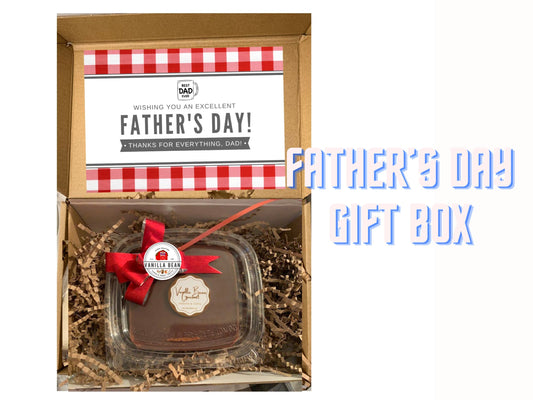 Father's Day, Personalized Fudge candy, gift box of chocolate fudge candy