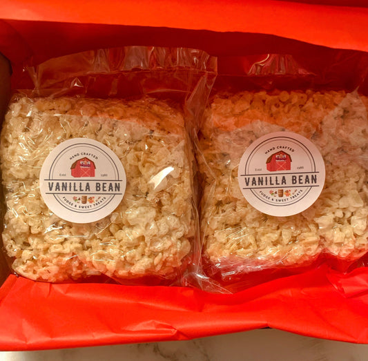 Crispy Rice Cereal Treats Big, yummy, gooey, fresh made goodies Individually wrapped gift set of 2